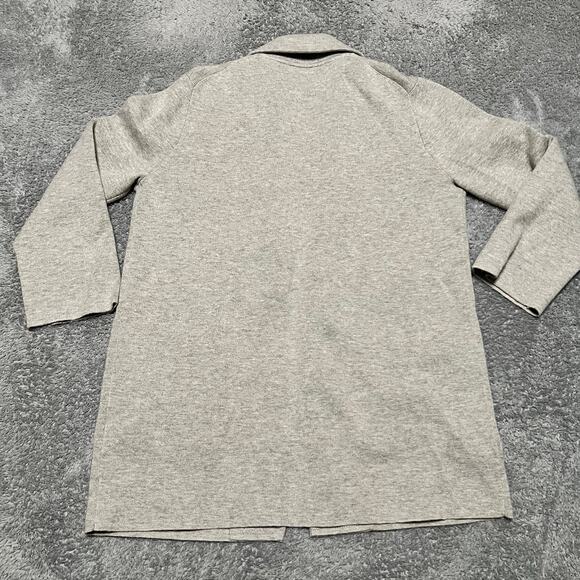 J.Crew Sweater Blazer Womens XS Sophie Preppy Academia J0244 Gray Wool Blend - Picture 3 of 8